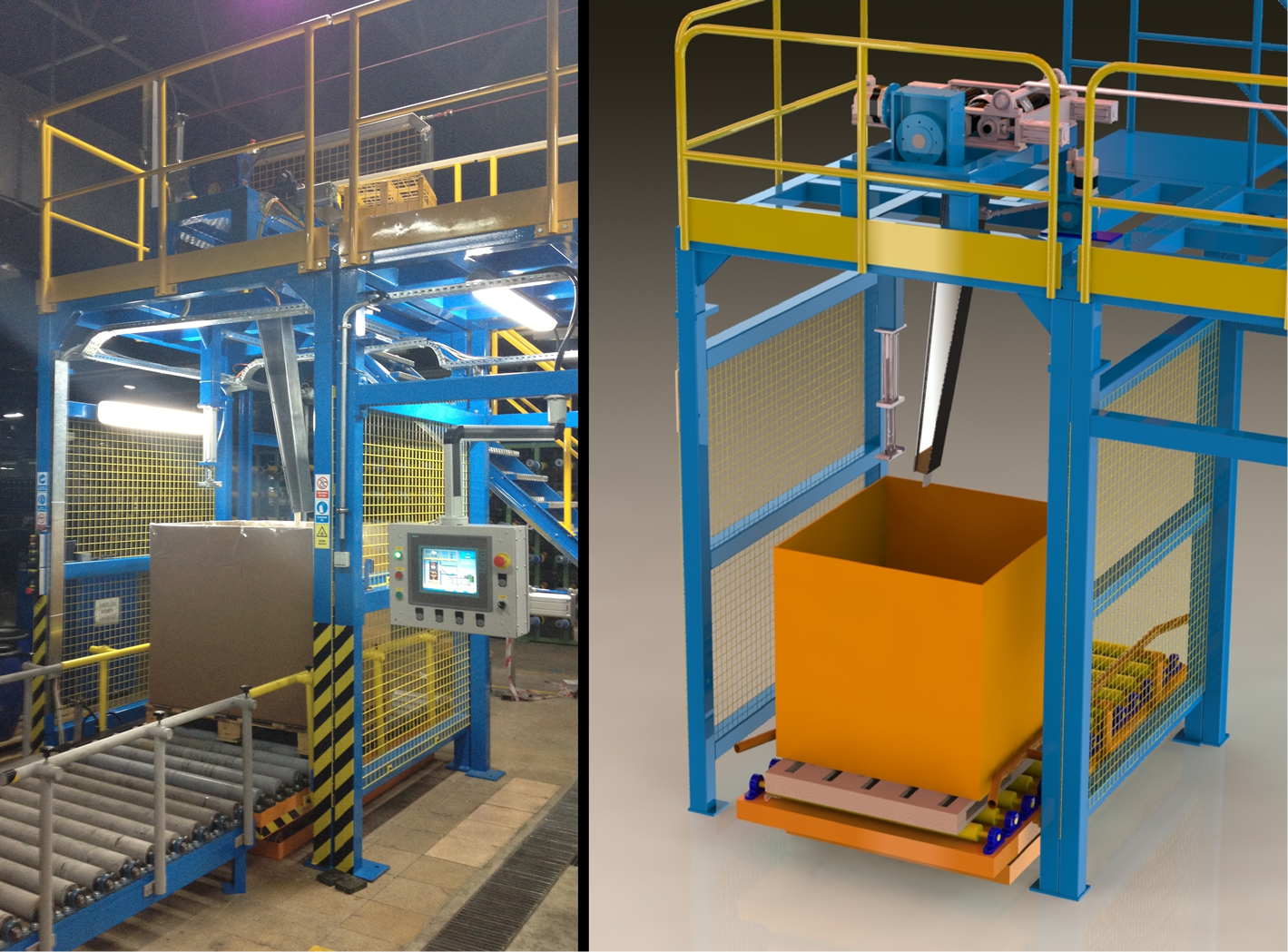 Spreading Machine | Asyamak Metal Engineering